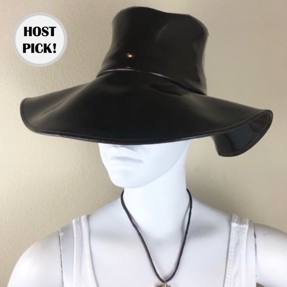 Vintage Accessories - Bergdorf Goodman | Vintage Floppy Top Hat